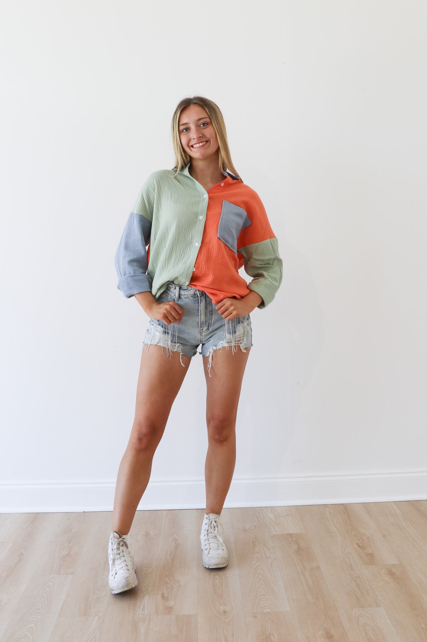 Colorblock Top